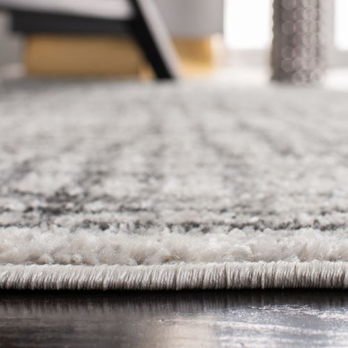 Tapis Adirondack 122 X 183 Cm Contemporain Alani Argent