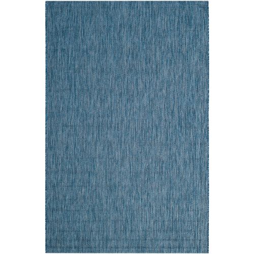 Tapis Cour 160 X 231 Cm Contemporain Zara Bleu Marine