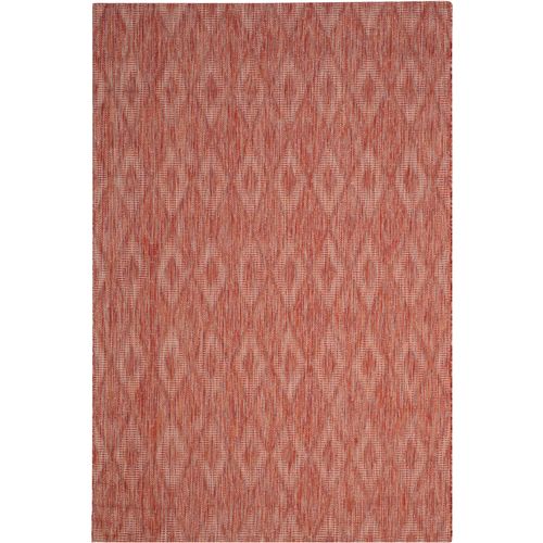 Tapis Cour 160 X 231 Cm Contemporain Clementine Rouge