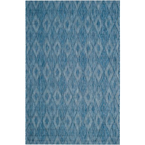 Tapis Cour 201 X 290 Cm Contemporain Clementine Bleu
