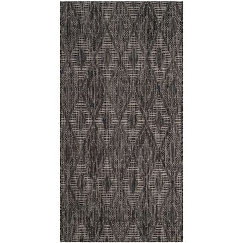 Tapis Cour 79 X 152 Cm Contemporain Clementine Noir