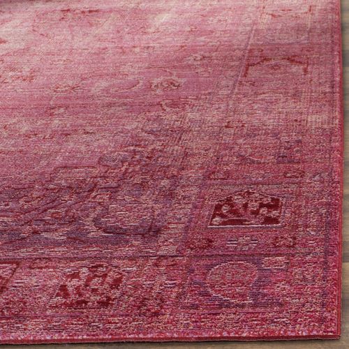 Tapis Valence 91 X 152 Cm Artisanat Inspiré Haven Rouge