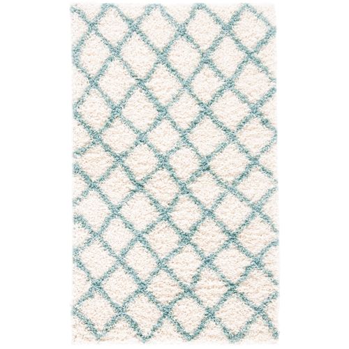 Tapis Dallas Shag 91 X 152 Cm Shag Natalia Vert