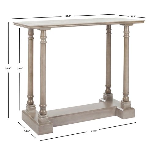 Consoles Elvia Gris Bois De Pin 96 X 40 X 81 Cm
