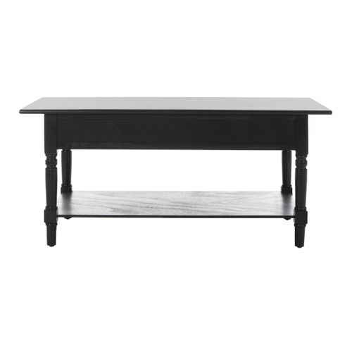 Tables Basses Marybelle Noir Bois De Pin 106 X 55 X 47 Cm