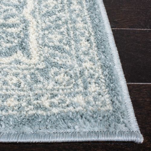 Tapis Adirondack 235 X 305 Cm Médaillon Arianwen Ardoise / Ivoire