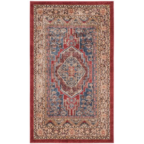 Tapis Bijar 91 X 152 Cm De Transition Babek Bleu