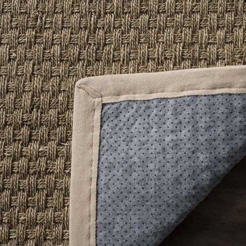 Tapis Natural Fiber 122 X 122 Cm Fibre Naturelle Roselyn Naturel / Ivoire