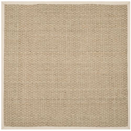 Tapis Natural Fiber 122 X 122 Cm Fibre Naturelle Roselyn Naturel / Ivoire