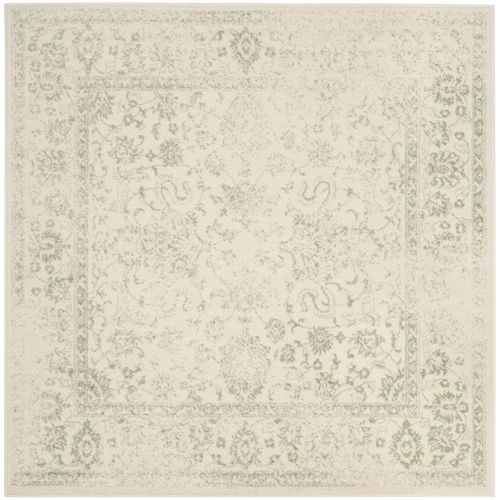Tapis Adirondack 235 X 235 Cm Vintage Patiné Lucinda Vert