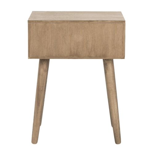 Table D'appoint Lyle Marron Bois De Pin 40 X 30 X 53 Cm