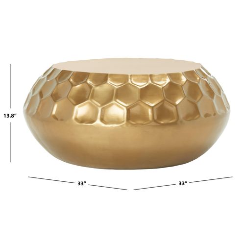 Tables Basses Hildur Neutre Le Fer 84 X 84 X 35 Cm