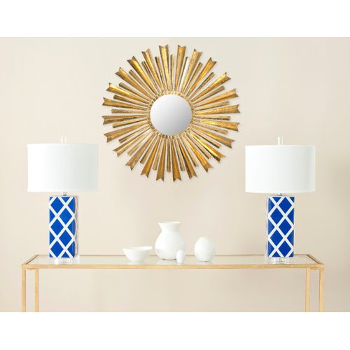 Miroir Christeen Or Fer/verre 84 X 3 X 84 Cm