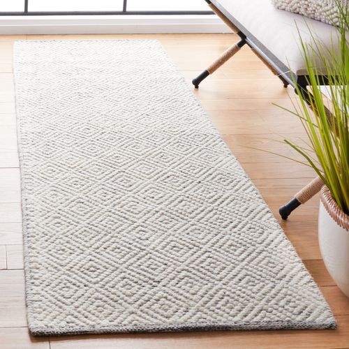 Tapis Natura 69 X 244 Cm Contemporain Ellison Ivoire / Gris Clair