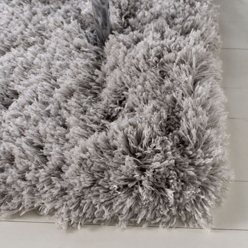 Tapis Polar Shag 122 X 183 Cm Shag Bibi Argent