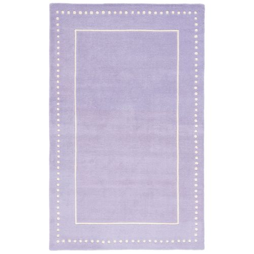 Tapis Bella 183 X 274 Cm Bordure En Pointilles Galilea Lavander / Ivoire