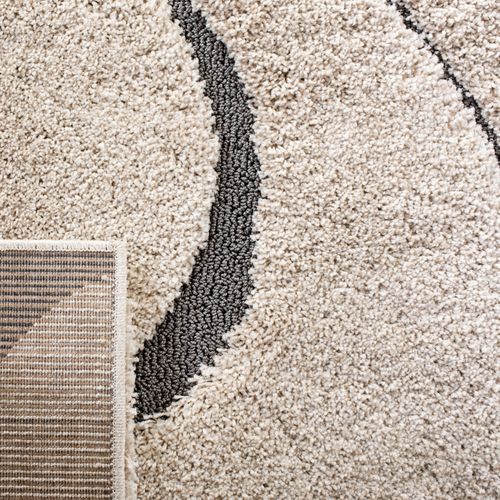 Tapis Floride Shag 99 X 160 Cm Shag Milani Gris