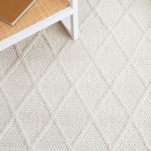 Tapis Natura 91 X 152 Cm Contemporain Bexley Ivoire / Ivoire