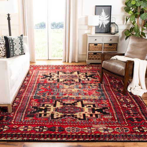 Tapis Persan 274 X 366 Cm De Transition Waverly Rouge / Multi