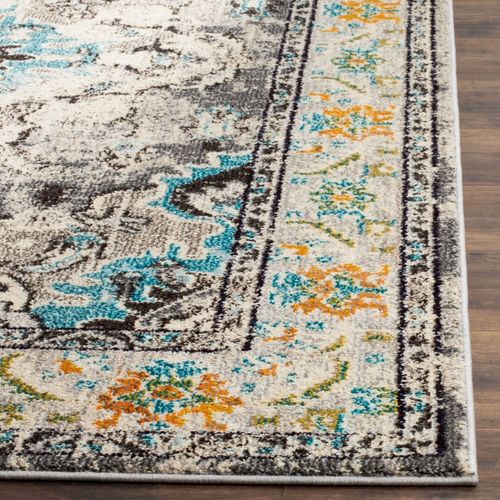 Tapis Monaco 155 X 231 Cm Bohème Chic Milà Bleu