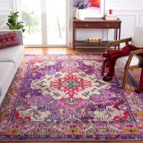 Tapis Monaco 235 X 305 Cm Bohème Chic Milà Violet / Fuchsia