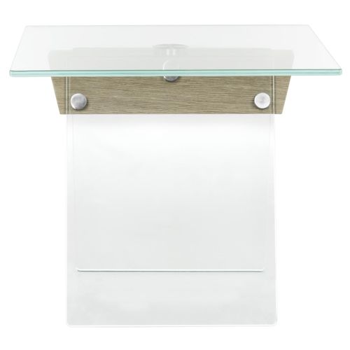 Table D'appoint Zelia Neutre Buis 60 X 60 X 51 Cm
