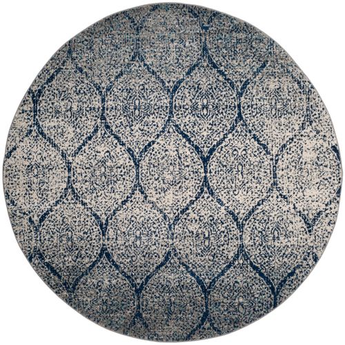 Tapis Madison 201 X 201 Cm Chic Moderne Melaina Bleu