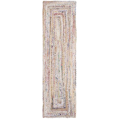 Tapis Braided 69 X 244 Cm Boheme Halcyon Ivoire / Multi