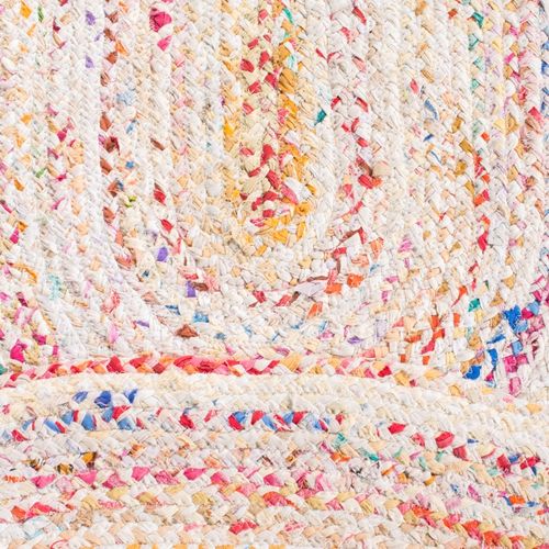 Tapis Braided 91 X 152 Cm Boheme Halcyon Ivoire / Multi