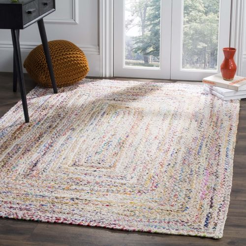 Tapis Braided 122 X 183 Cm Boheme Halcyon Ivoire / Multi