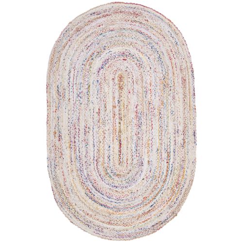 Tapis Braided 122 X 183 Cm Boheme Halcyon Ivoire / Multi