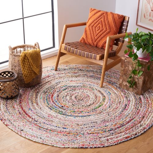 Tapis Cape Cod 122 X 122 Cm Côtier Jessamine Beige / Multi