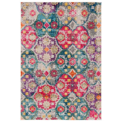 Tapis Monaco 155 X 231 Cm Bohème Chic Mandore Area Gris