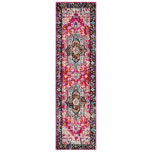 Tapis Monaco 66 X 244 Cm Bohème Chic María Gris