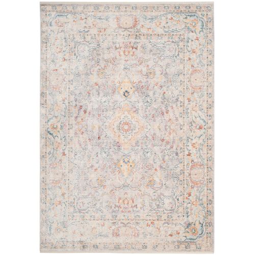 Tapis Illusion 122 X 183 Cm Traditionnel Gardenia Gris