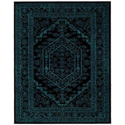 Tapis Adirondack 235 X 305 Cm Médaillon Arianwen Noir / Canard
