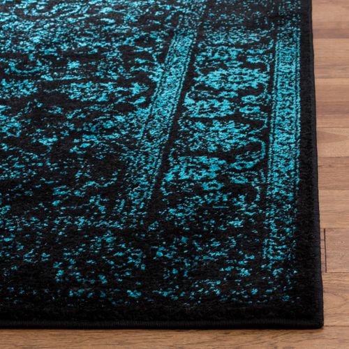 Tapis Adirondack 183 X 274 Cm Vintage Patiné Lucinda Bleu