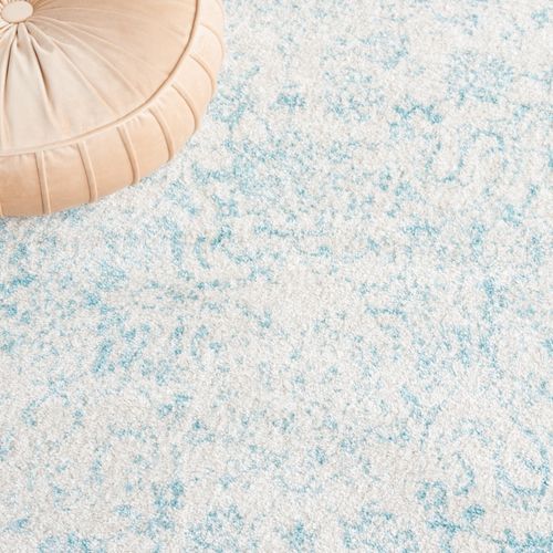 Tapis Adirondack 235 X 305 Cm Vintage Patiné Lucinda Bleu