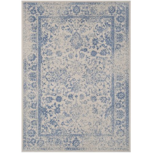 Tapis Adirondack 235 X 305 Cm Vintage Patiné Lucinda Bleu
