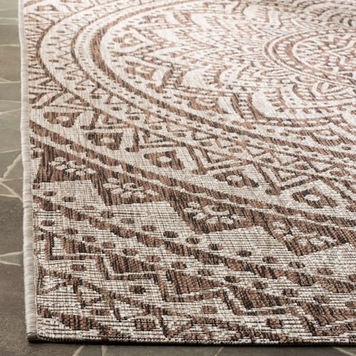 Tapis Cour 122 X 170 Cm Contemporain Kalene Marron
