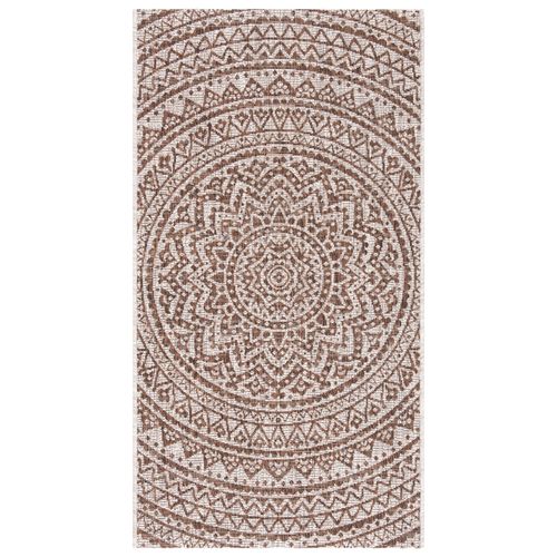 Tapis Cour 122 X 170 Cm Contemporain Kalene Marron