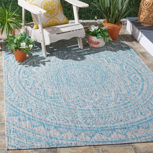 Tapis Cour 160 X 231 Cm Contemporain Kalene Bleu