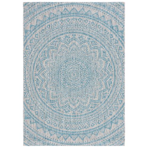 Tapis Cour 160 X 231 Cm Contemporain Kalene Bleu