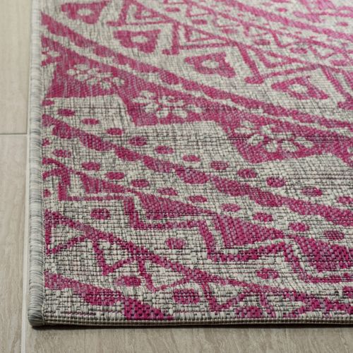 Tapis Cour 79 X 152 Cm Contemporain Kalene Gris