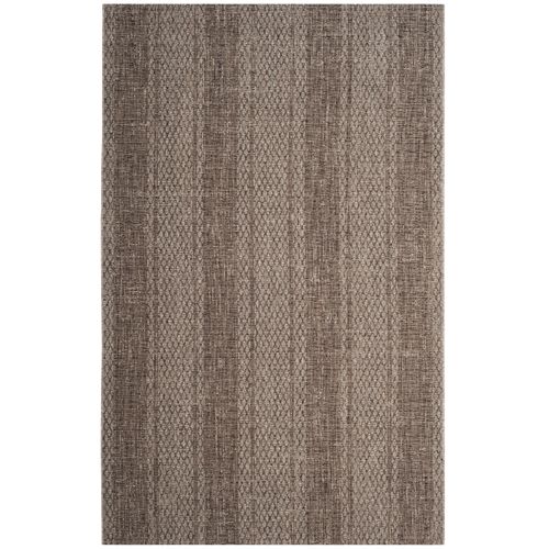 Tapis Cour 79 X 152 Cm Contemporain Rafal Marron