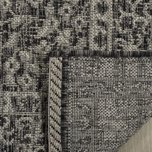 Tapis Cour 79 X 152 Cm Contemporain Amira Gris
