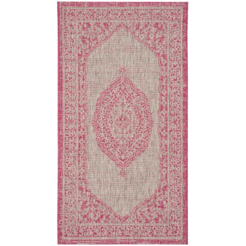 Tapis Cour 79 X 152 Cm Contemporain Amira Gris