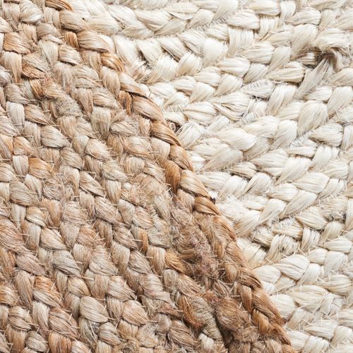 Tapis Fibre Naturelle 122 X 122 Cm Fibre Naturelle Zuleika Ivoire / Beige