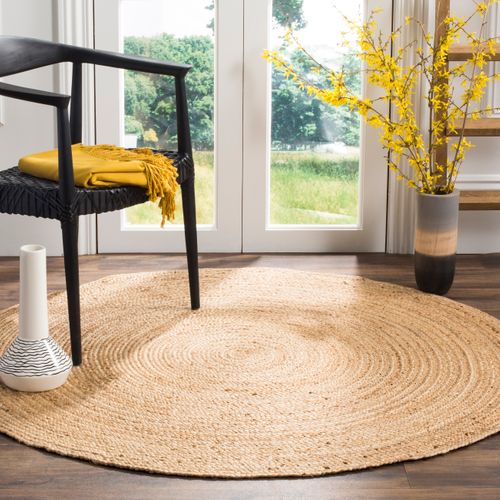 Tapis Natural Fiber 152 X 152 Cm Fibre Naturelle Haruko Natural / Natural