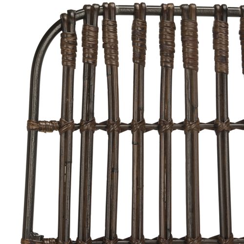 Chaises De Salle à Manger Earlean Lot De 2 Noir Rotin